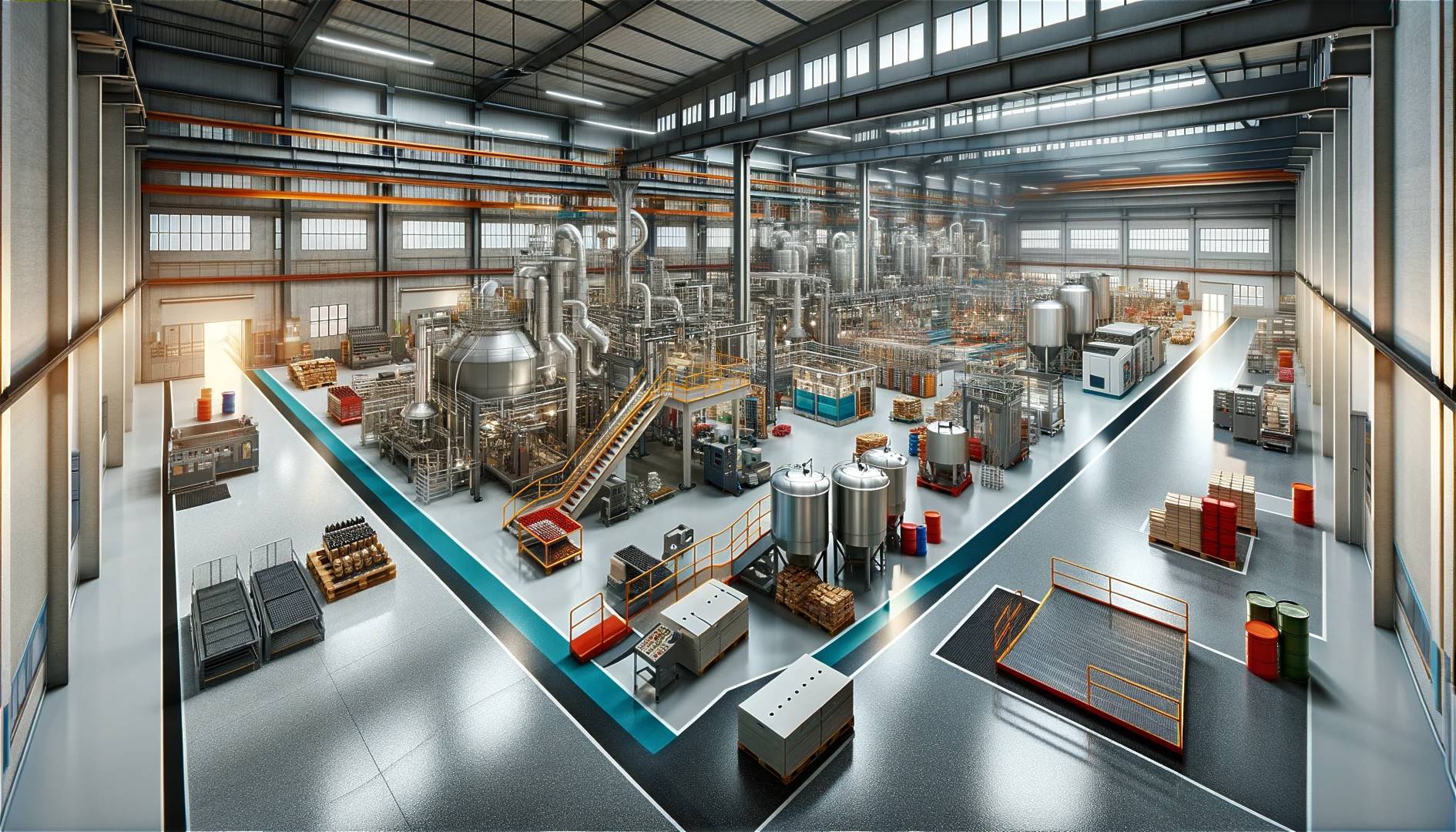 Epoxidharzboden fuer die Grossindustrie und Fertigungsanlagen 2 Epoxidharzboden fuer die Grossindustrie und Fertigungsanlagen 2